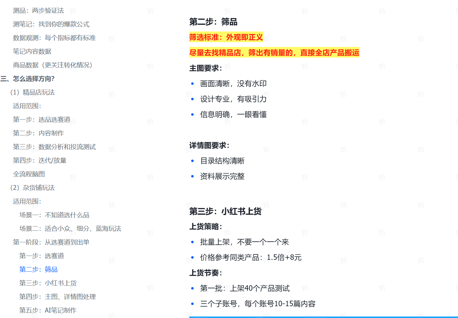 小红书虚拟电商，起单店，投放，规模化放大，干货纯享版​，全文1.5W字的项目复盘-云创网